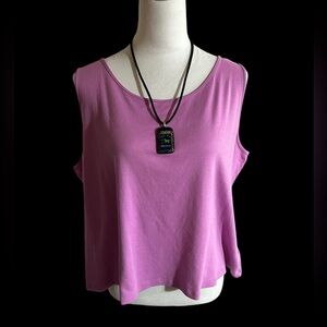 Jones of New York Lavender Sleeveless Shell Top